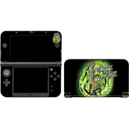 Adult Swim Rick and Morty Portal Boyz Nintendo Skins